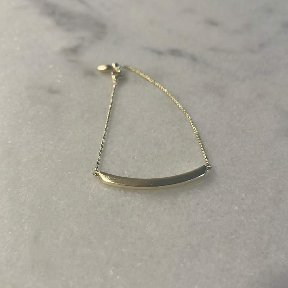Kendra Scott Gold Bar Bracelet
